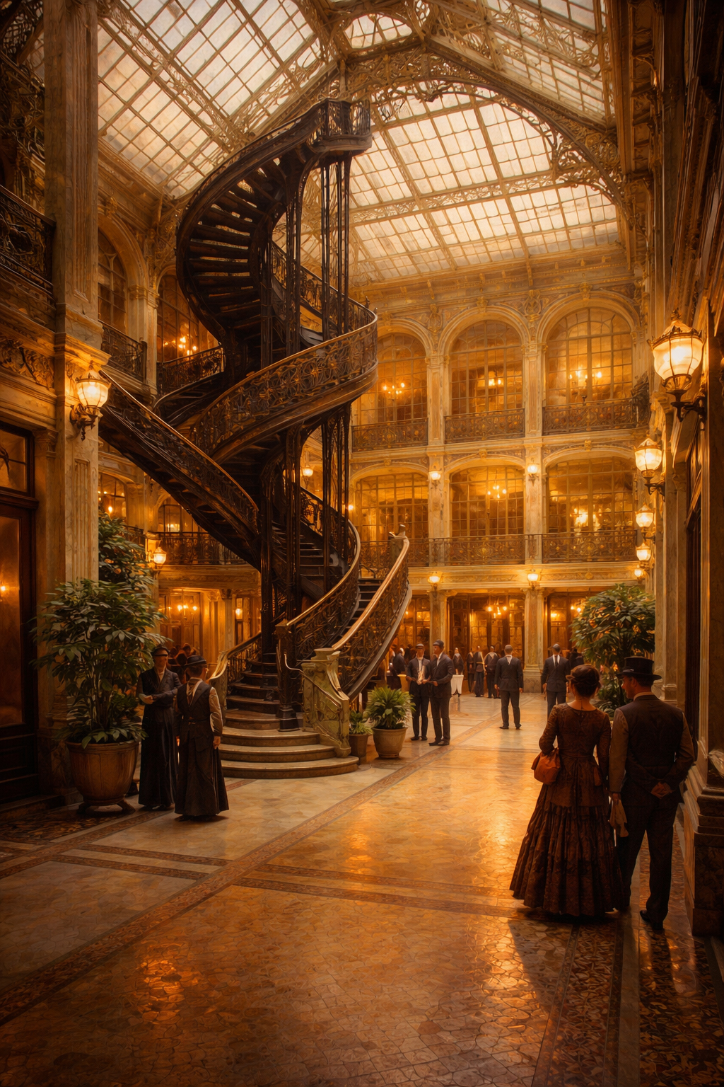 シカゴ建築の美しさを象徴する空間